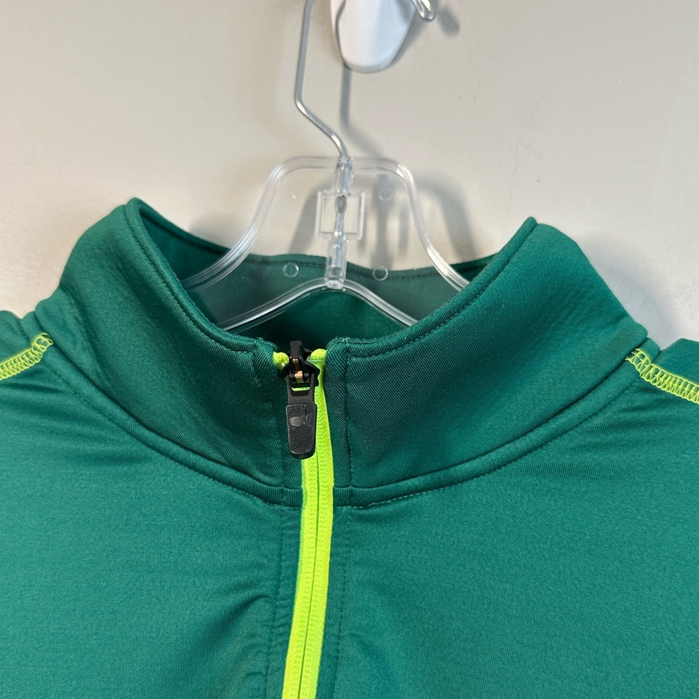 Masters Tech 1/4 Zip Pullover In Augusta Green Size XL Golf - Picture 5 of 13